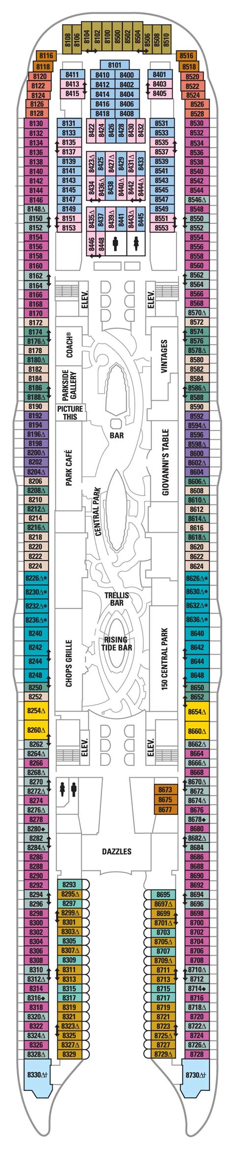 royal caribbean deck plans allure.